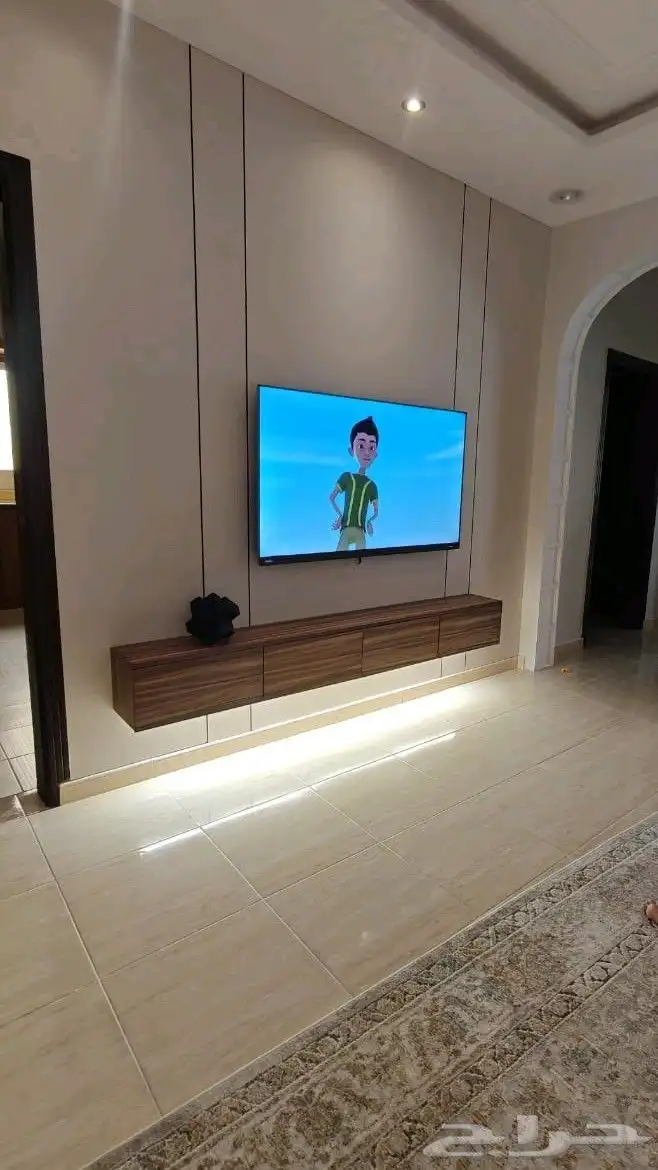 بديل الشيبورد ديكورات خلفيه تلفزيون شاشه سرير باركيه 7