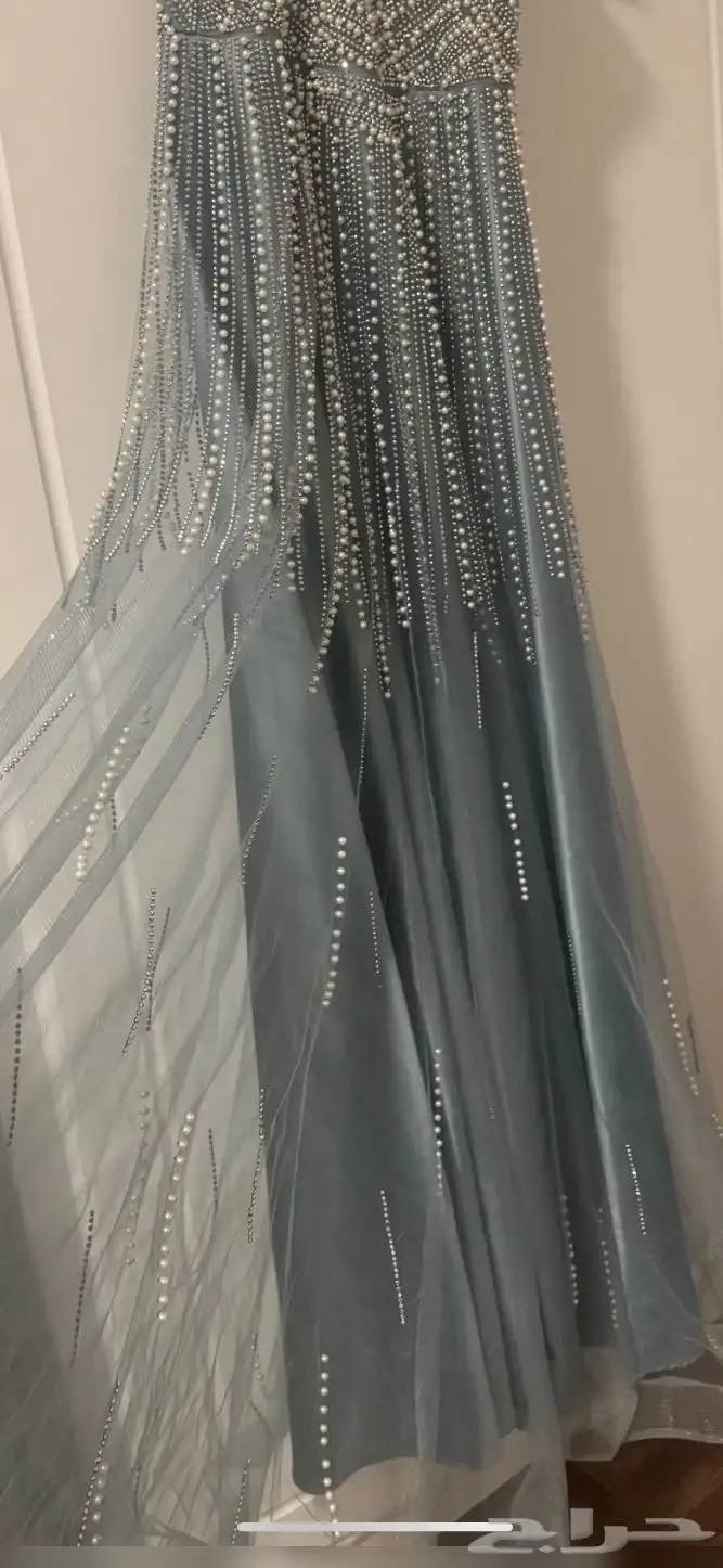 فستان زواج لبسه وحده بدون عيوب اخذته ب 1000 ابيه ب 500 0