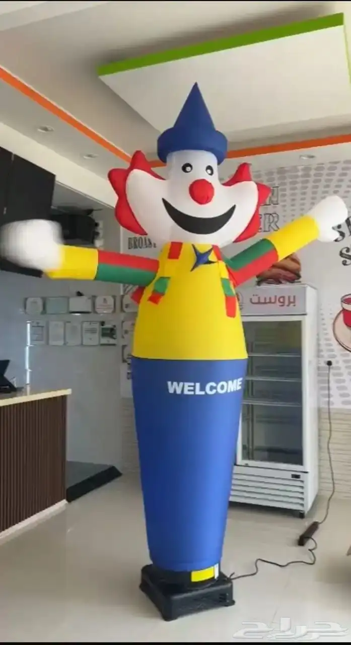 ليزر اضاة بالونات بوابة تراس افتتاح محلات جدة 1