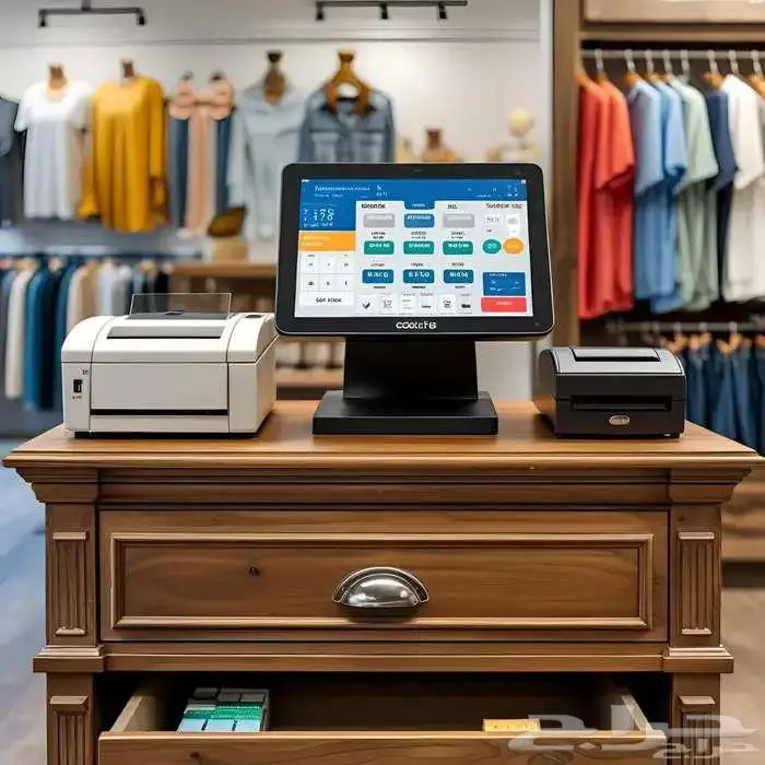 جهاز كاشير لمحل ملابس واجهة سهله وبسيط باقل سعر بالمملكه 0