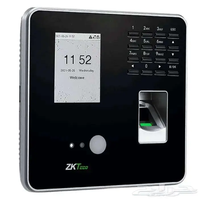 جهاز بصمة حضور وانصراف مع التركيب وربط لفروع 4