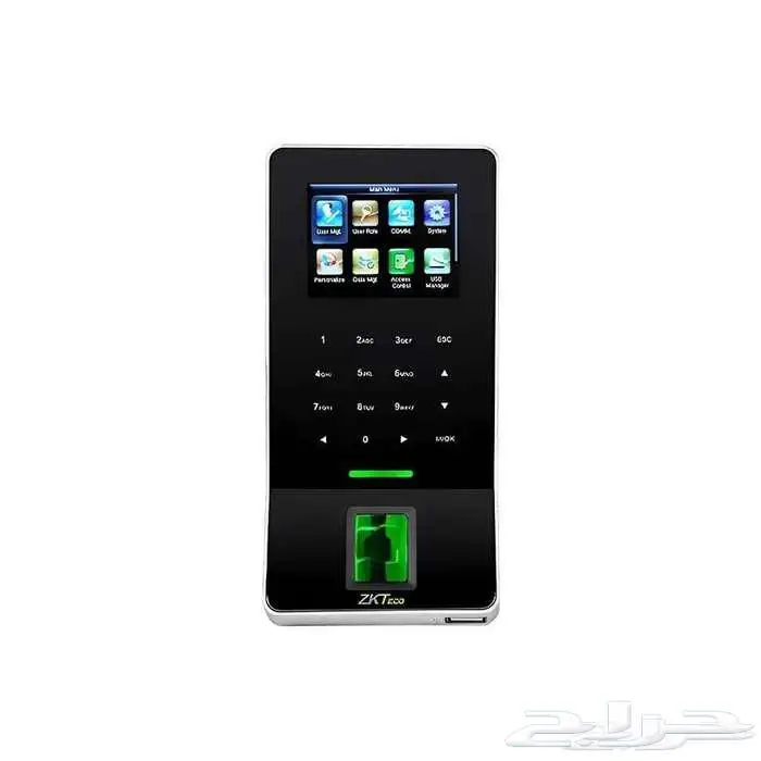 جهاز بصمة حضور وانصراف مع التركيب وربط لفروع 3