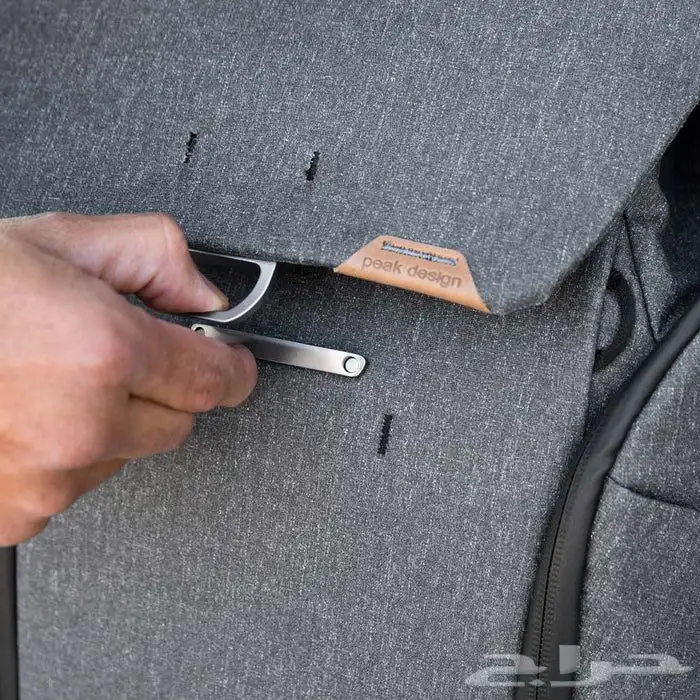 حقيبة Peak Design Everyday Backpack 20L رمادي غامق 5