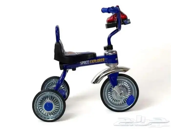 دراجة أطفال مقعد ومقعدين حديد ذات 3 كفرات (سيكل 3 كفرات) 1