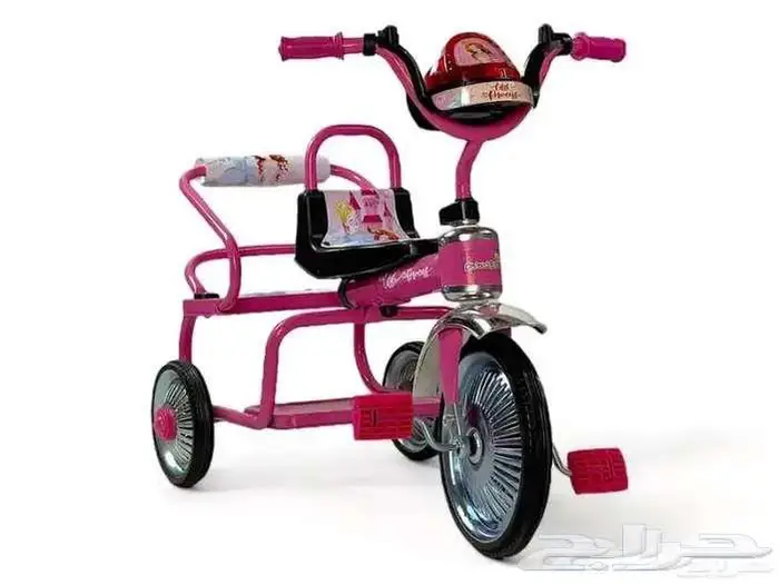 دراجة أطفال مقعد ومقعدين حديد ذات 3 كفرات (سيكل 3 كفرات) 13