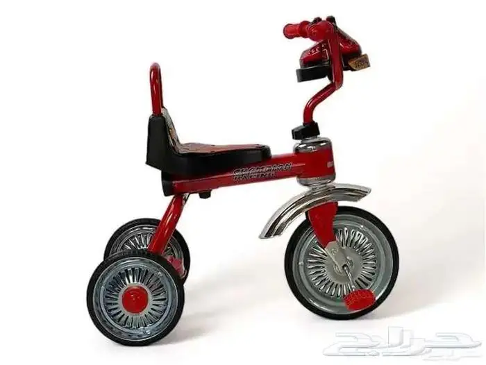 دراجة أطفال مقعد ومقعدين حديد ذات 3 كفرات (سيكل 3 كفرات) 5