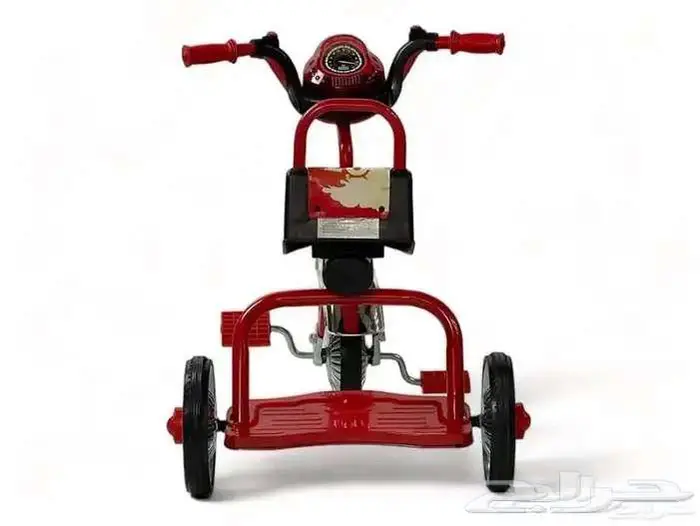 دراجة أطفال مقعد ومقعدين حديد ذات 3 كفرات (سيكل 3 كفرات) 7