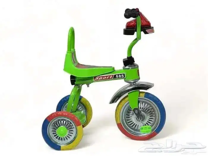 دراجة أطفال مقعد ومقعدين حديد ذات 3 كفرات (سيكل 3 كفرات) 9