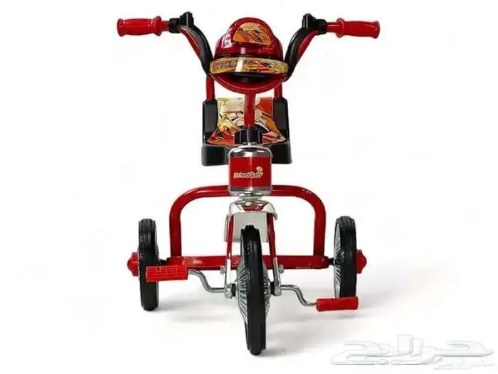دراجة أطفال مقعد ومقعدين حديد ذات 3 كفرات (سيكل 3 كفرات) 6