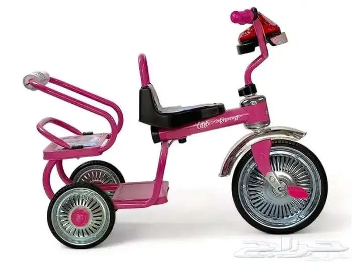 دراجة أطفال مقعد ومقعدين حديد ذات 3 كفرات (سيكل 3 كفرات) 21