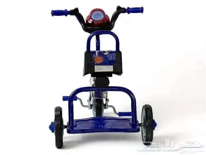 دراجة أطفال مقعد ومقعدين حديد ذات 3 كفرات (سيكل 3 كفرات) 3