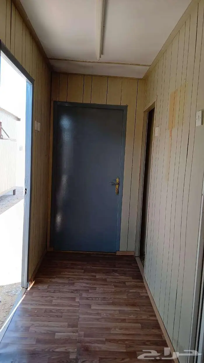 للبيع بركس جاهزه متنقلة كارافان 4في12 غرفتين وحمام ومطبخ 5