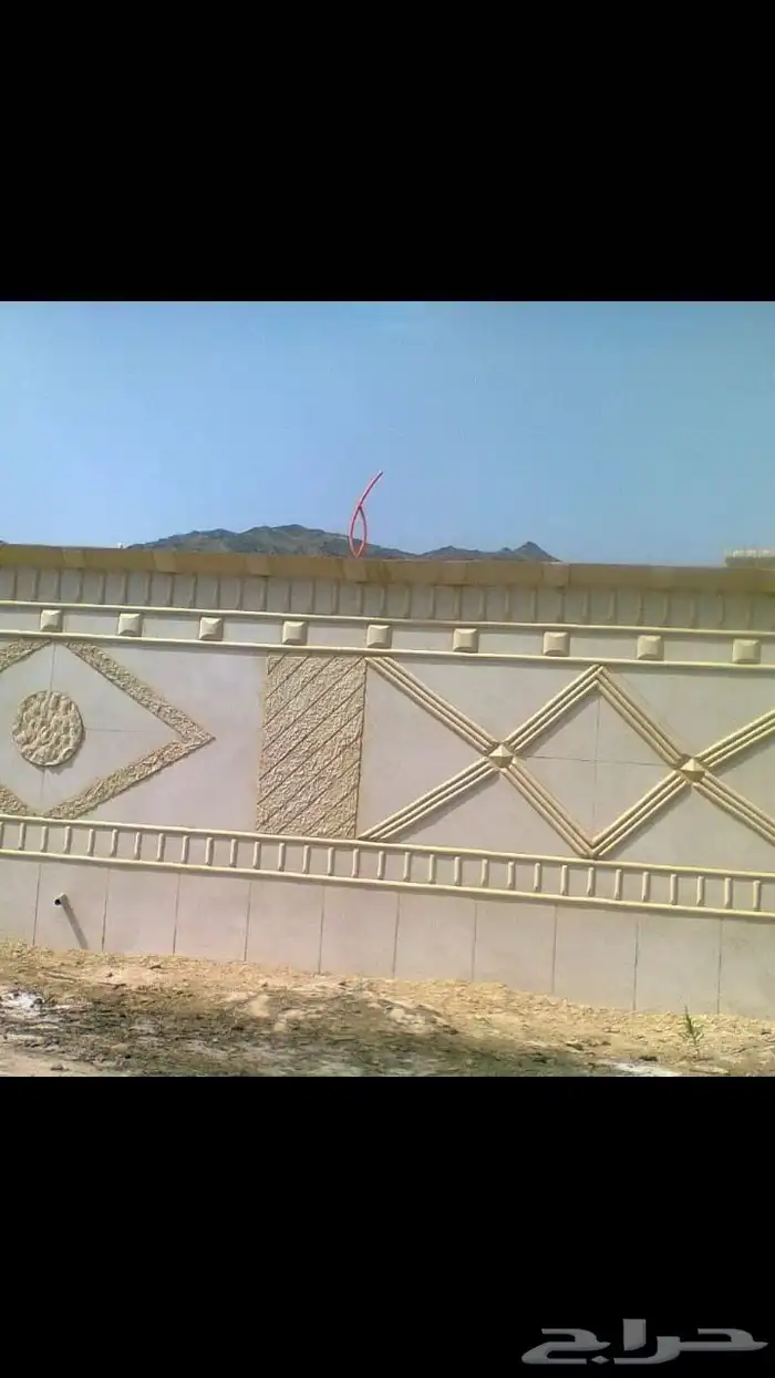 لياسه ملونه وديكورات خارجيه بديل الحجر الطبيعي 6