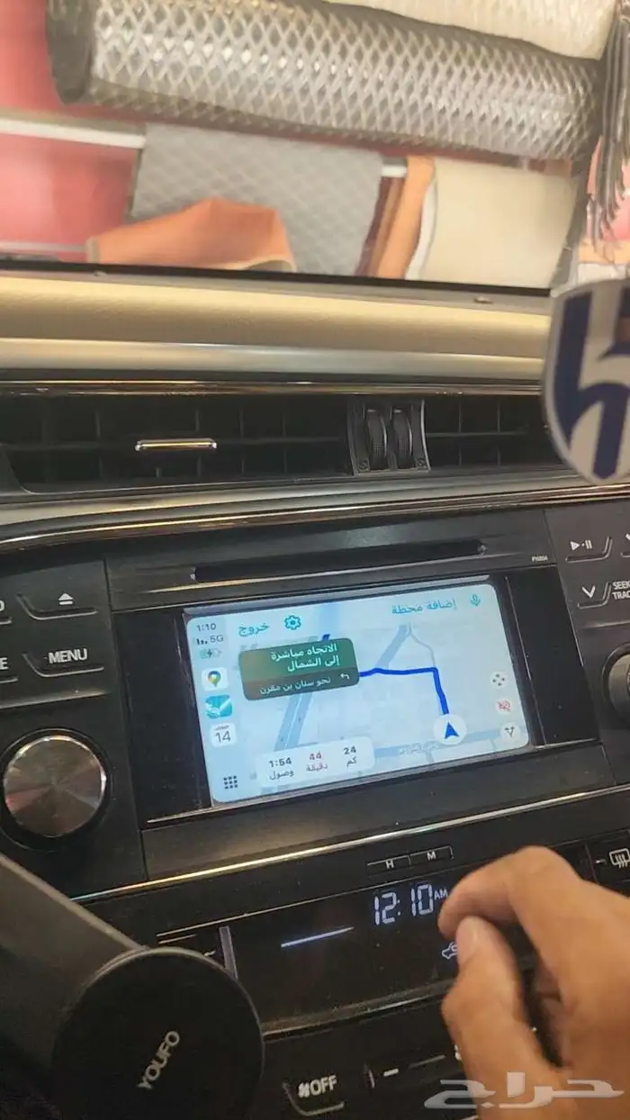 كاربلاي لشاشات الافلون والكامري الوكاله ومعضم السيارات 4