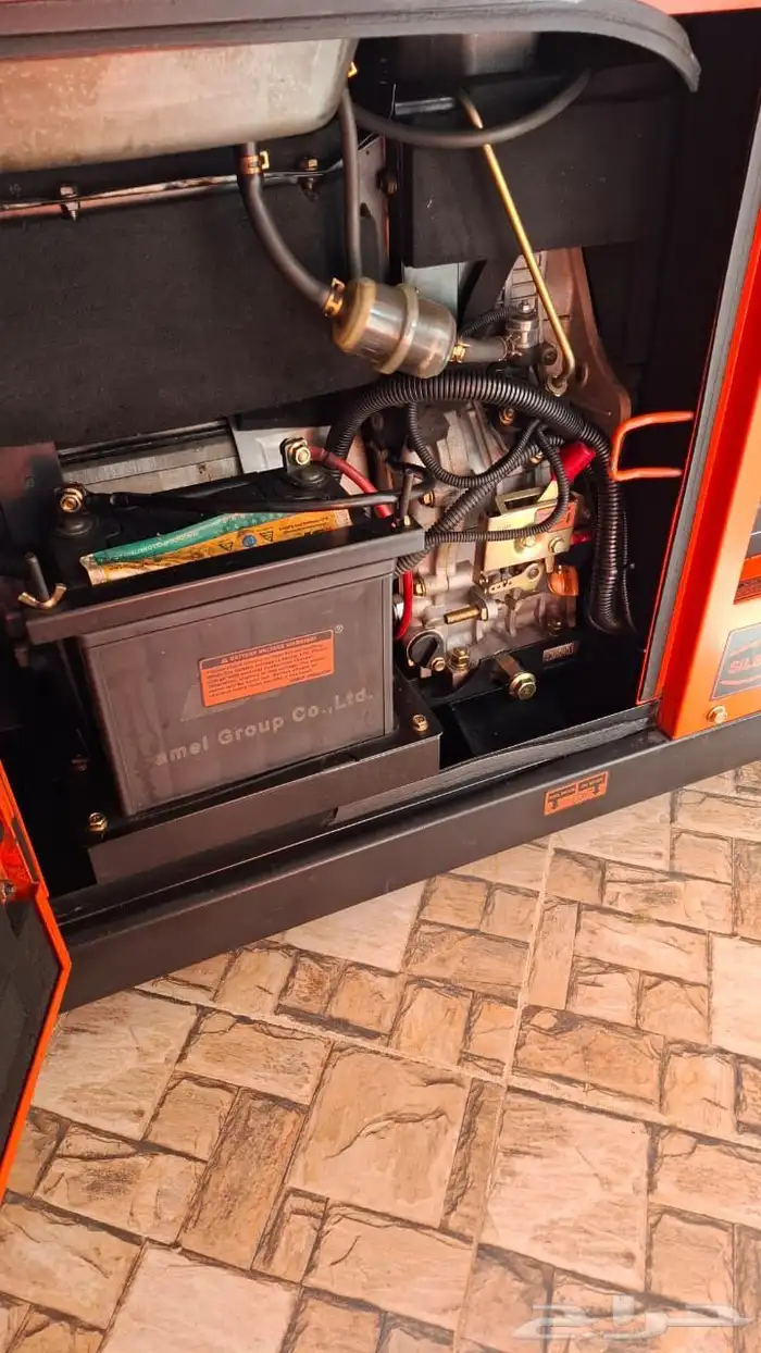 ماطور كهرباء كاتم صوت شبه جديد 4