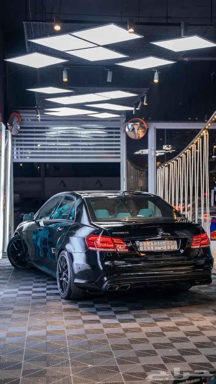 مرسيدس E550 امريكي 2010 محول خارجي 2016 2