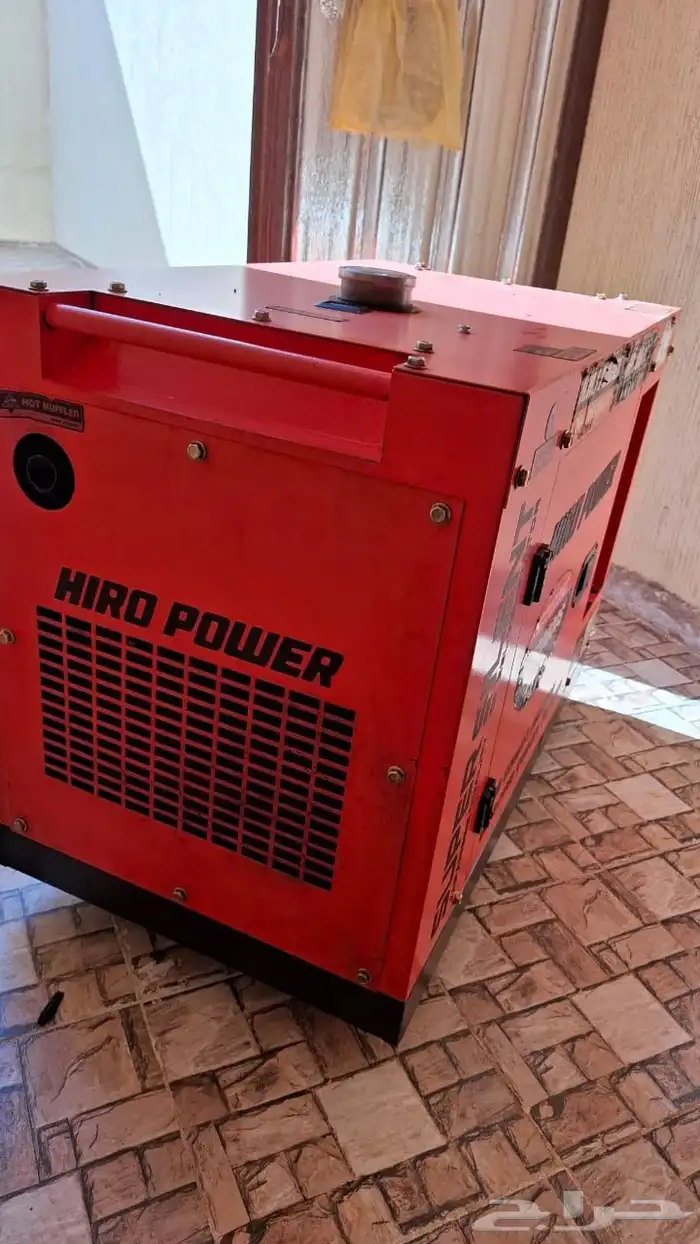 ماطور كهرباء كاتم صوت شبه جديد 1