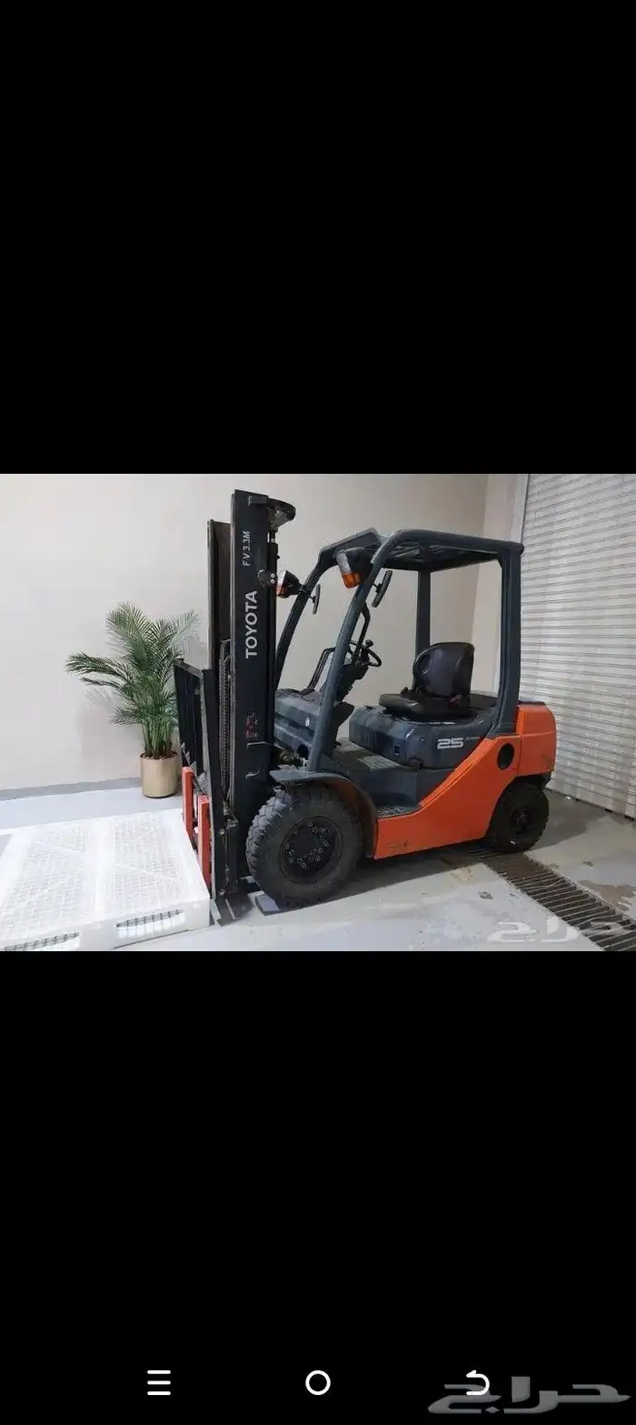 فوركلفت رافعات شوكيه للايجار الشهري واليومي والمشاوير 4
