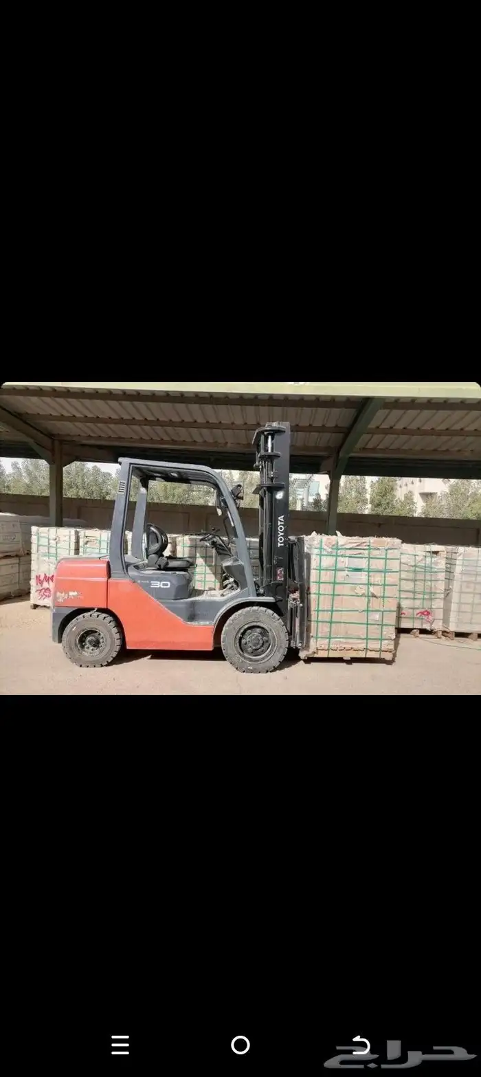فوركلفت رافعات شوكيه للايجار الشهري واليومي والمشاوير 0