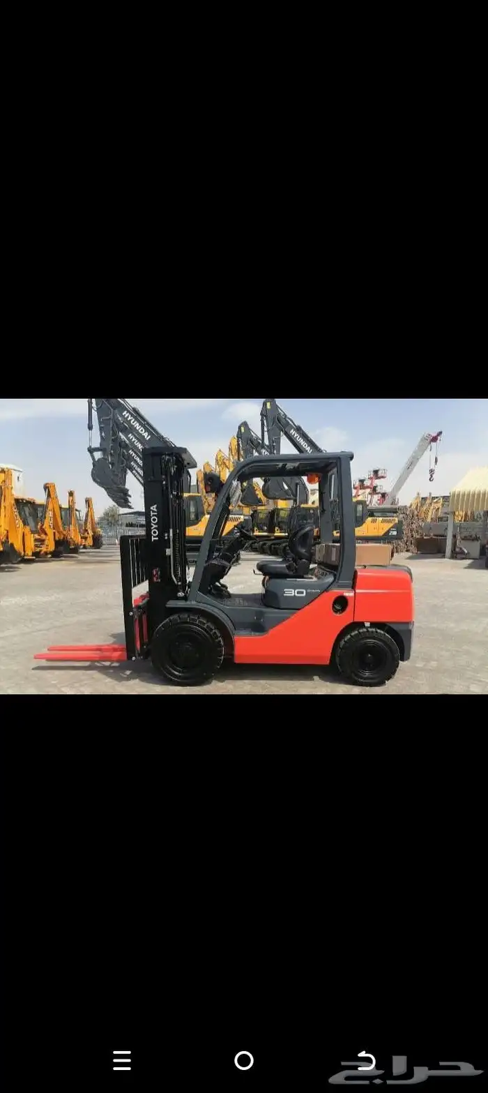 فوركلفت رافعات شوكيه للايجار الشهري واليومي والمشاوير 3