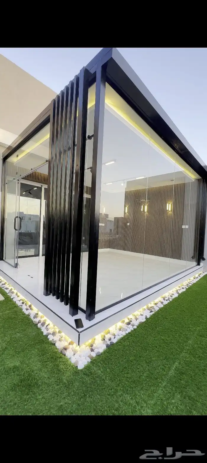 زراعة وتنسيق حدائق وعمل غرف زجاجيه وعمل ديكورات 9