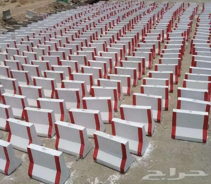 حواجز صبات خرسانية 1