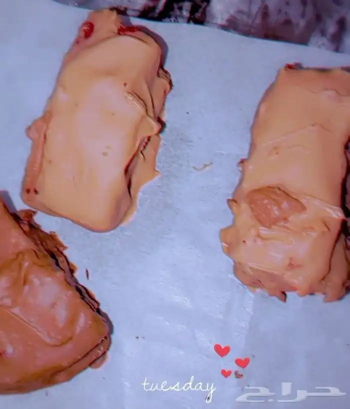 توزيعات وضيافة شوكولاتة   صبلية  مادلين شيزكيك الترند ترافل 5