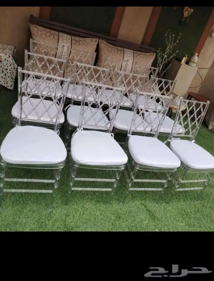تجهيز وتاجير جميع لوازم الحفلات داخل وخارج دمام وكراسي عادي 9