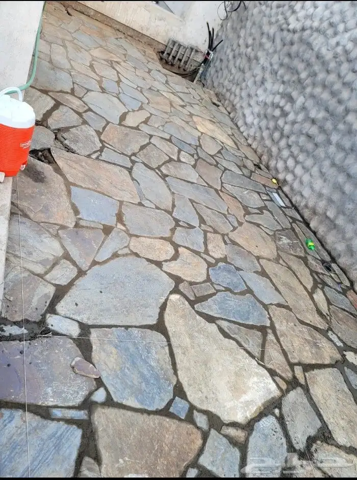 تلبيس حجر تراث قديم طبيعي انواع الحجر وشغل علا اشرط 3