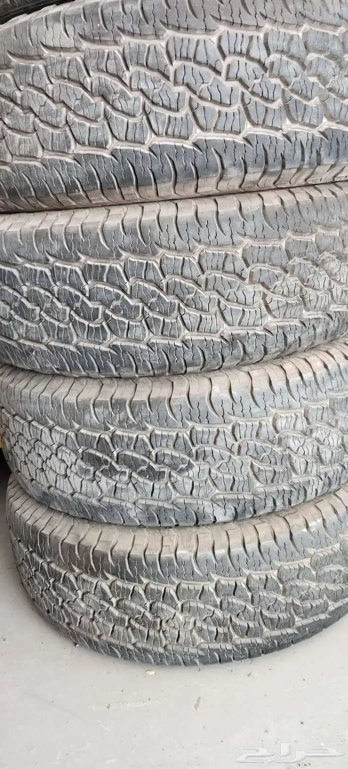 كفرات اكس بلاور اكس بديشن 255 70 18 نص حجري امريكي 4