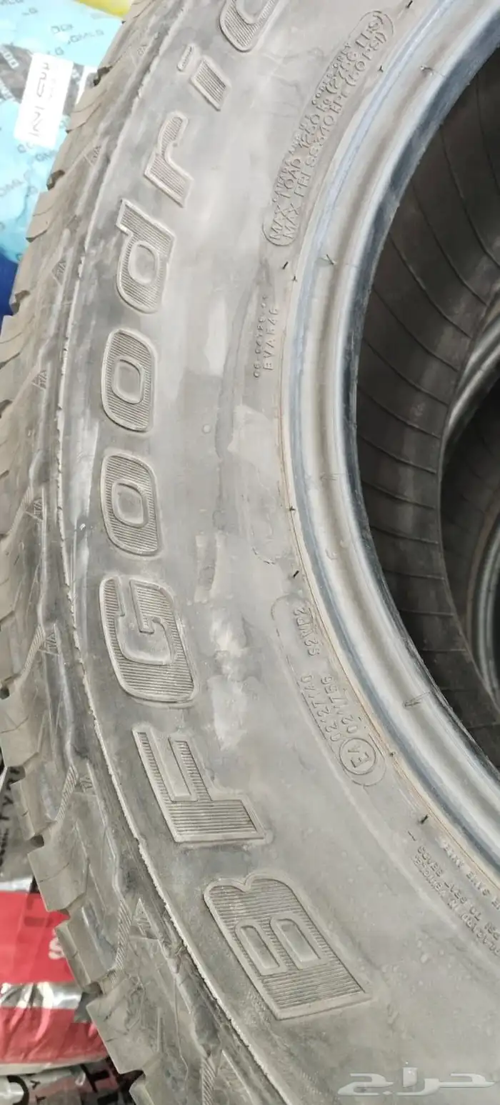 كفرات اكس بلاور اكس بديشن 255 70 18 نص حجري امريكي 1