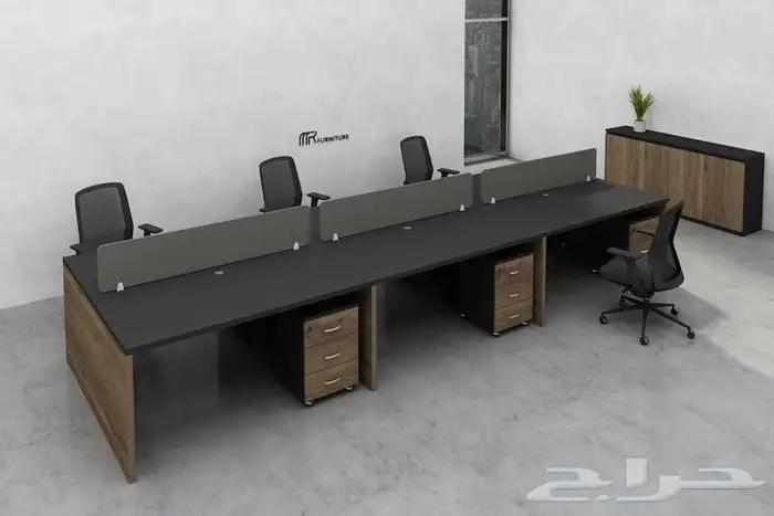 مكاتب  كراسي  دواليب  وديكورات مكتبية متكاملة وورك استيشن 11