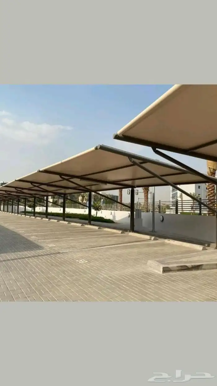 مظلات مواقف سيارات 8