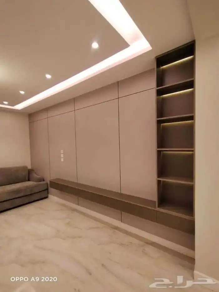 بديل الشيبورد ديكورات خلفيه تلفزيون شاشه سرير باركيه 8