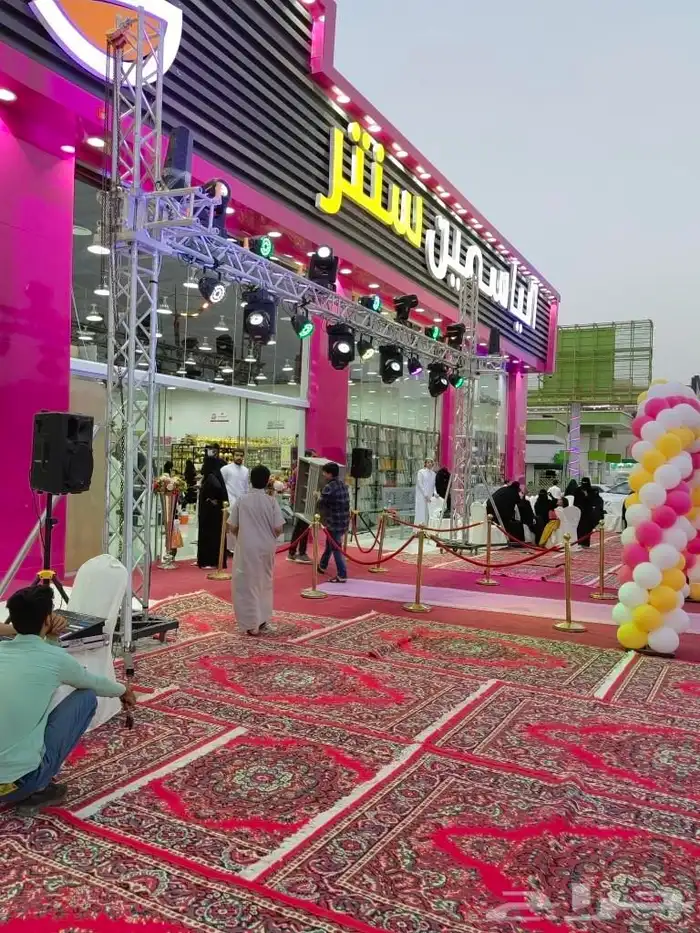 تأجير إضاءات افتتاح 10