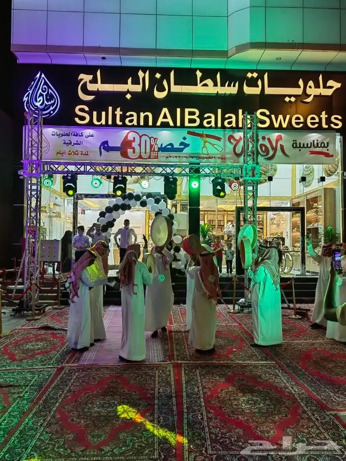 تأجير إضاءات افتتاح 9