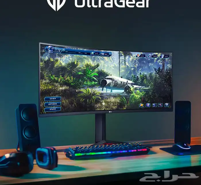 شاشة قيمنق LG مونيتور 34 الترا وايد 0