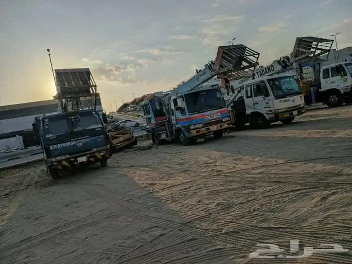 كرين الا يجار اليومي والساعه والشهري. الطايف ونوحيه 15