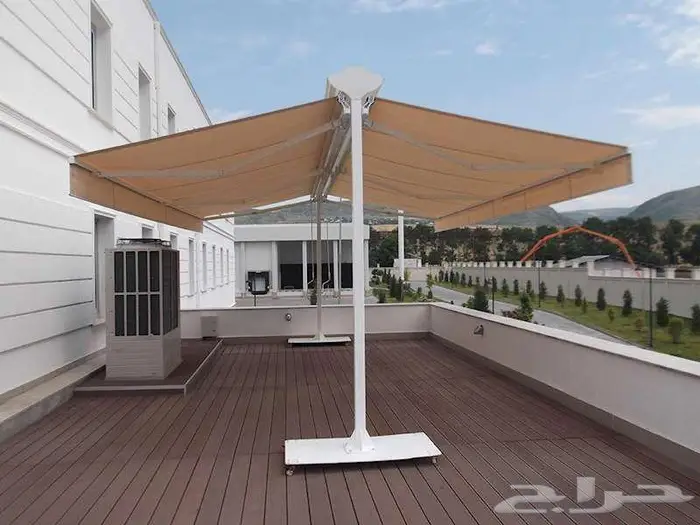 مظلات ديكورية للمطاعم ثابتة او متحركة 9