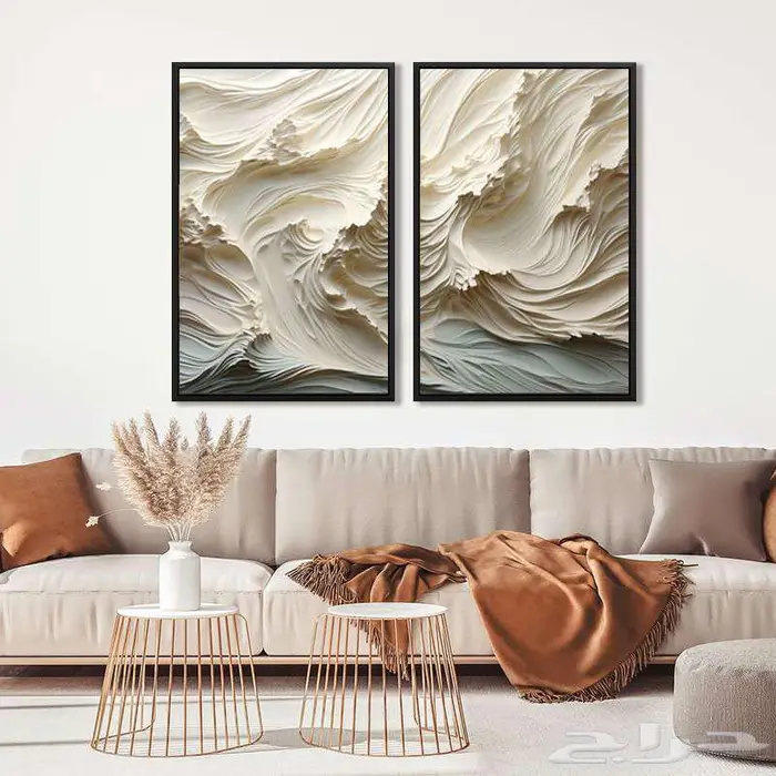 لوحات جدارية قماشية كانفس 17