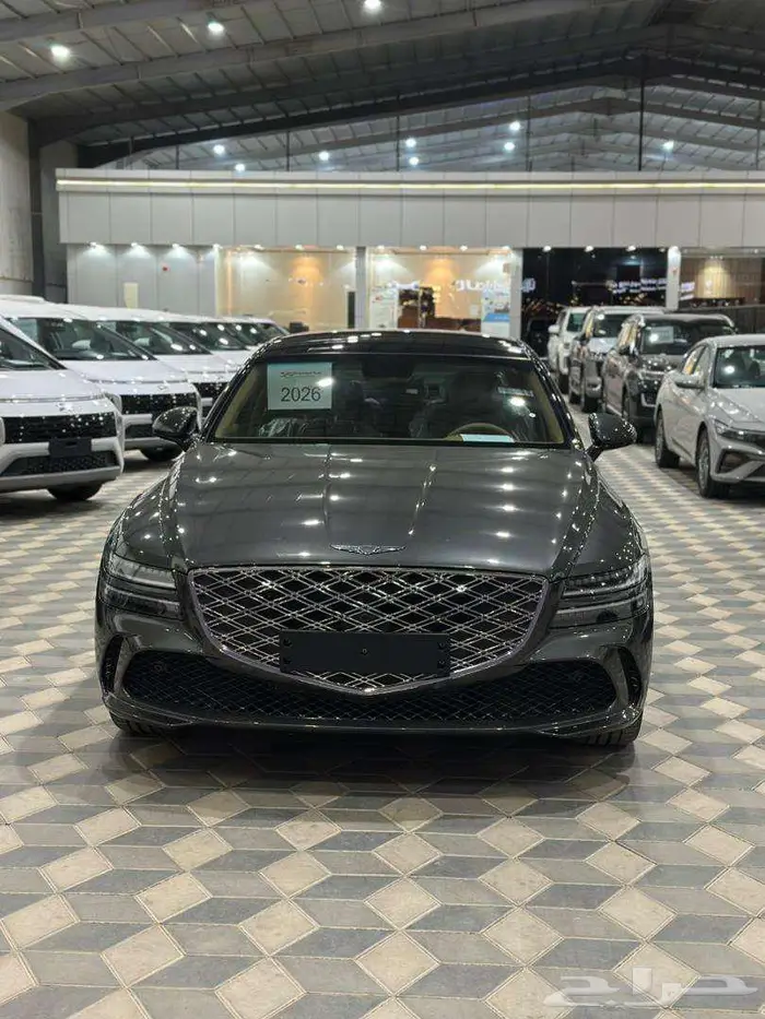 جينسيس G80 سعودي الموديل 2026 اصفار 1