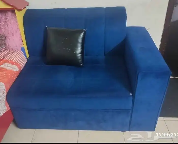 مجلس 5قطع حرف L وتكيف شباك فريون 410 و غساله 6كيلو شارب 1