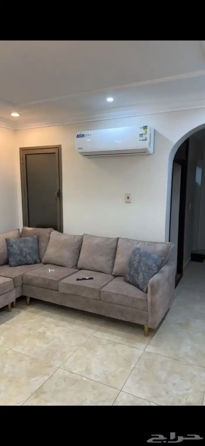 كنب حرف L نضيف البيع على السوم 0