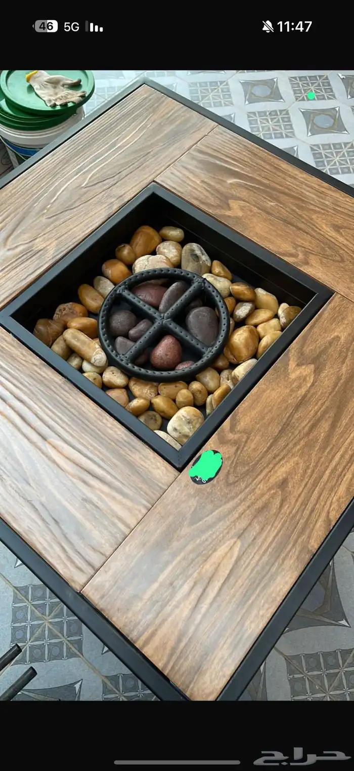 طاولات بنظام تدفئة بالغاز عدد 3 1