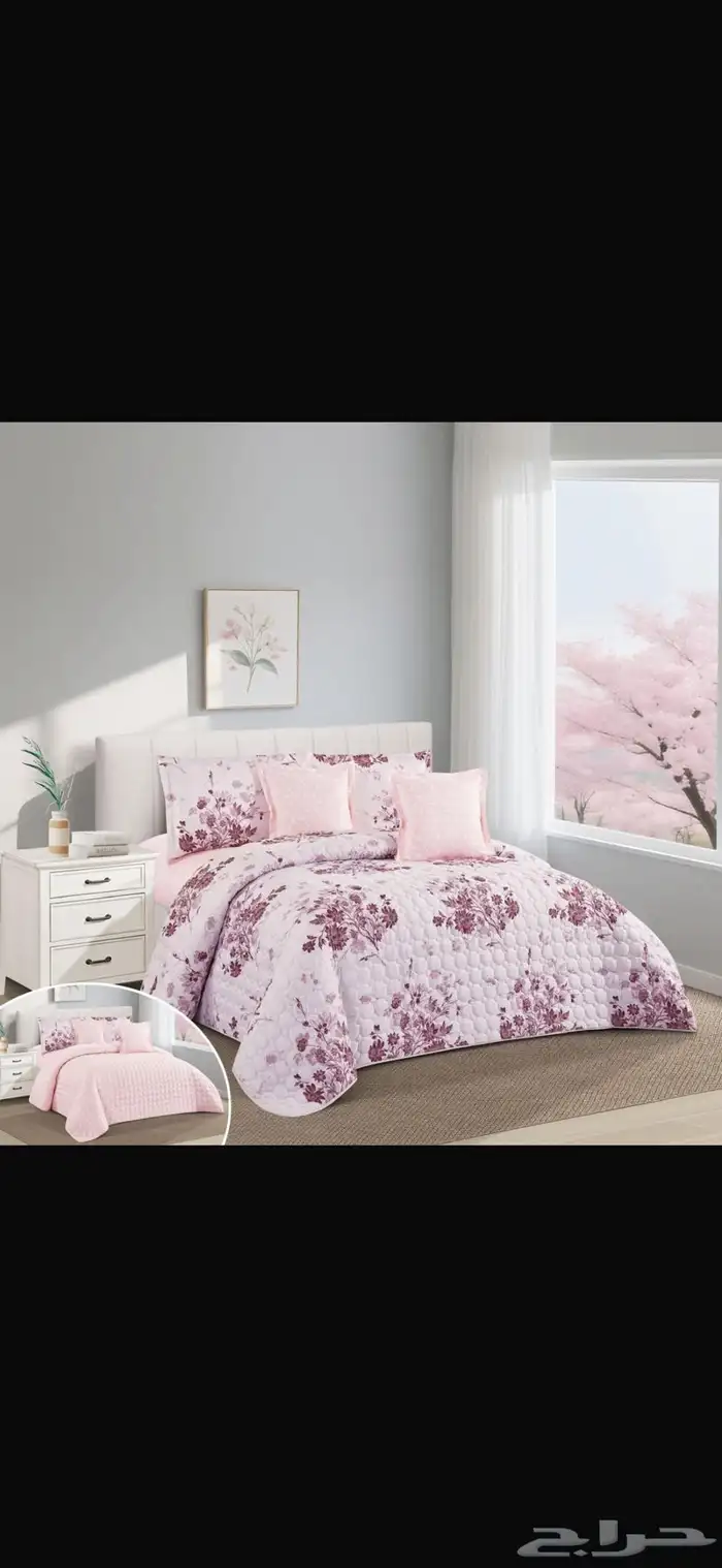 عرض مفارش نفرين100و135ريال  نفرونص75ريال 28