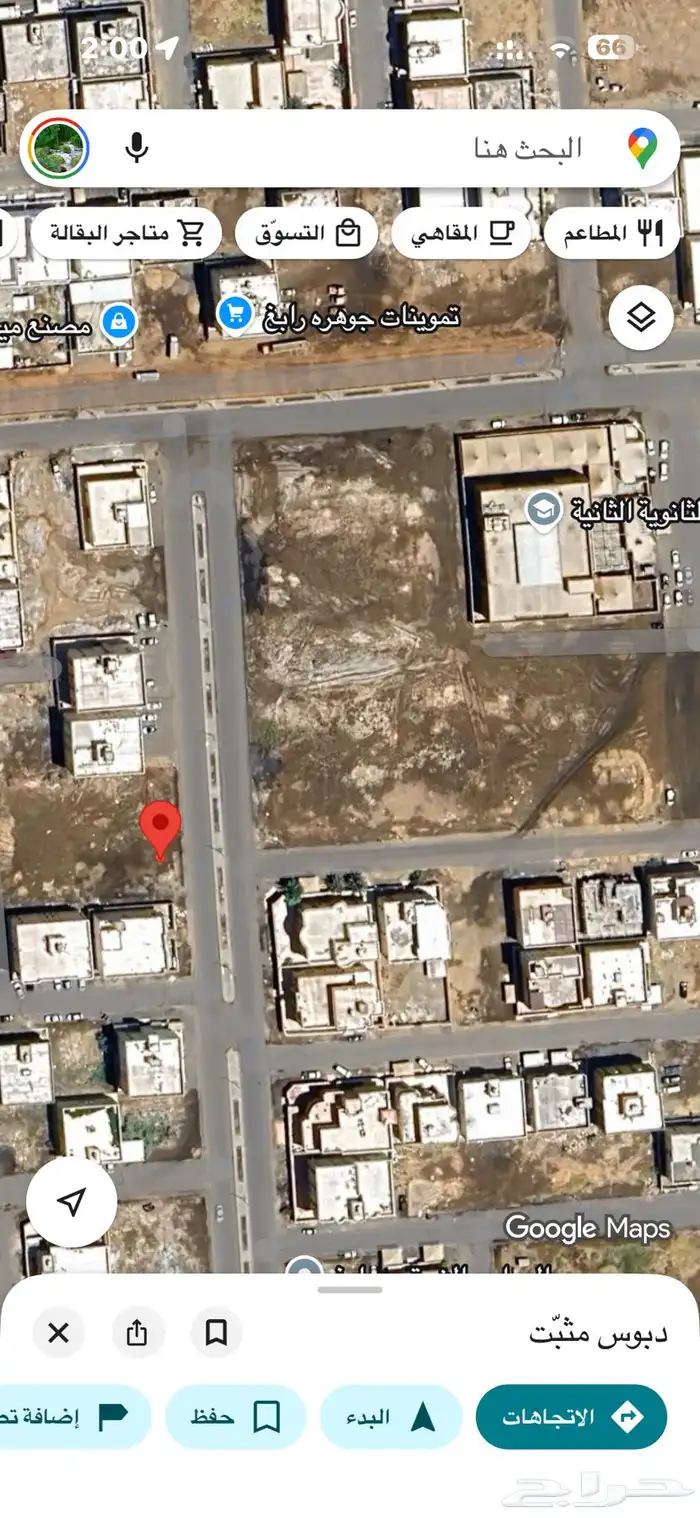 ارض للبيع   رابغ   مخطط الصفاء (الصليب الشرقي) قطعة رقم 952 0