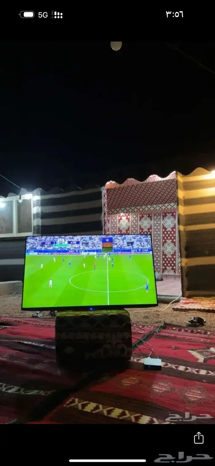 شاشة سمارت استخدام نظيف للبيع مقاسها تقريبا 48 او 45 بوصه 0