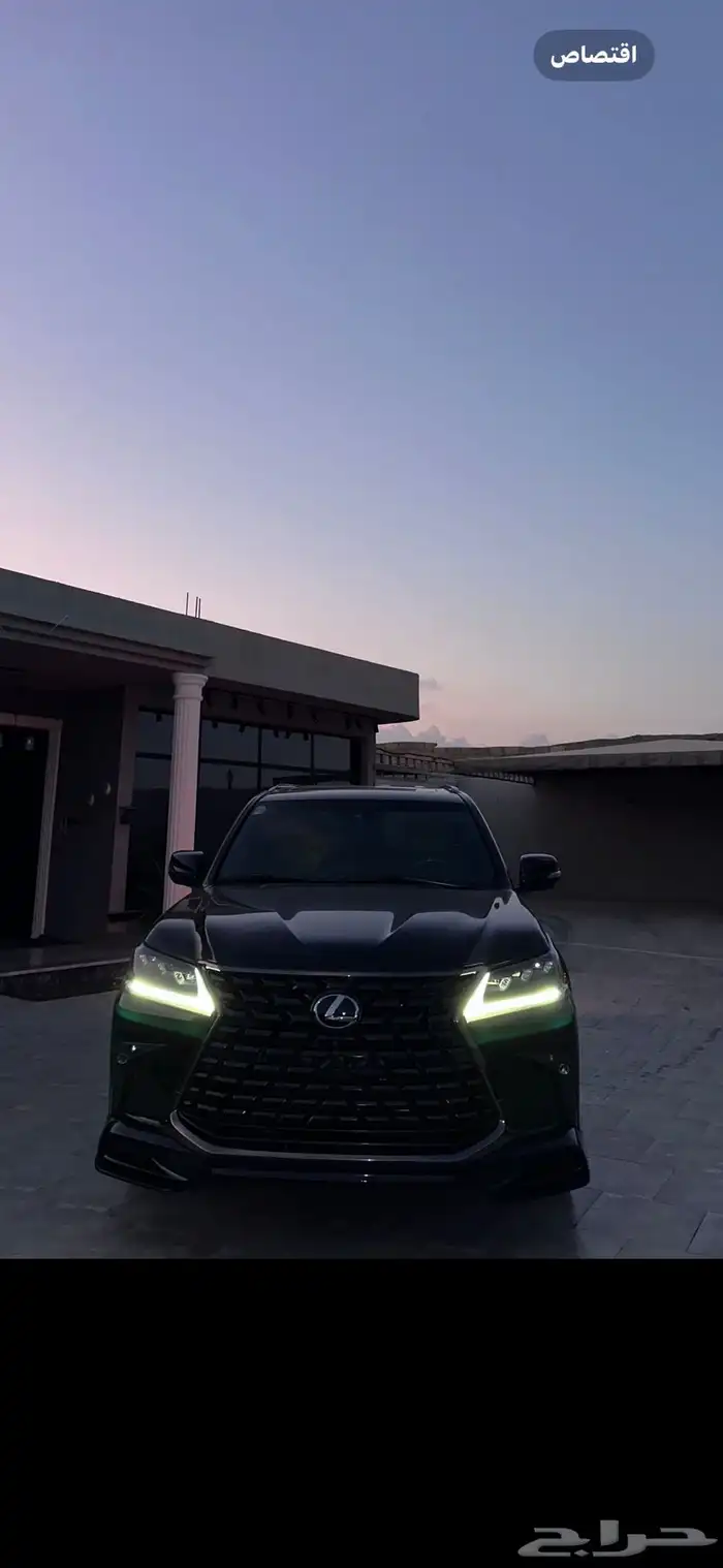 جيب لكزس بلاك ادشن 2021 ممشى قليل 2