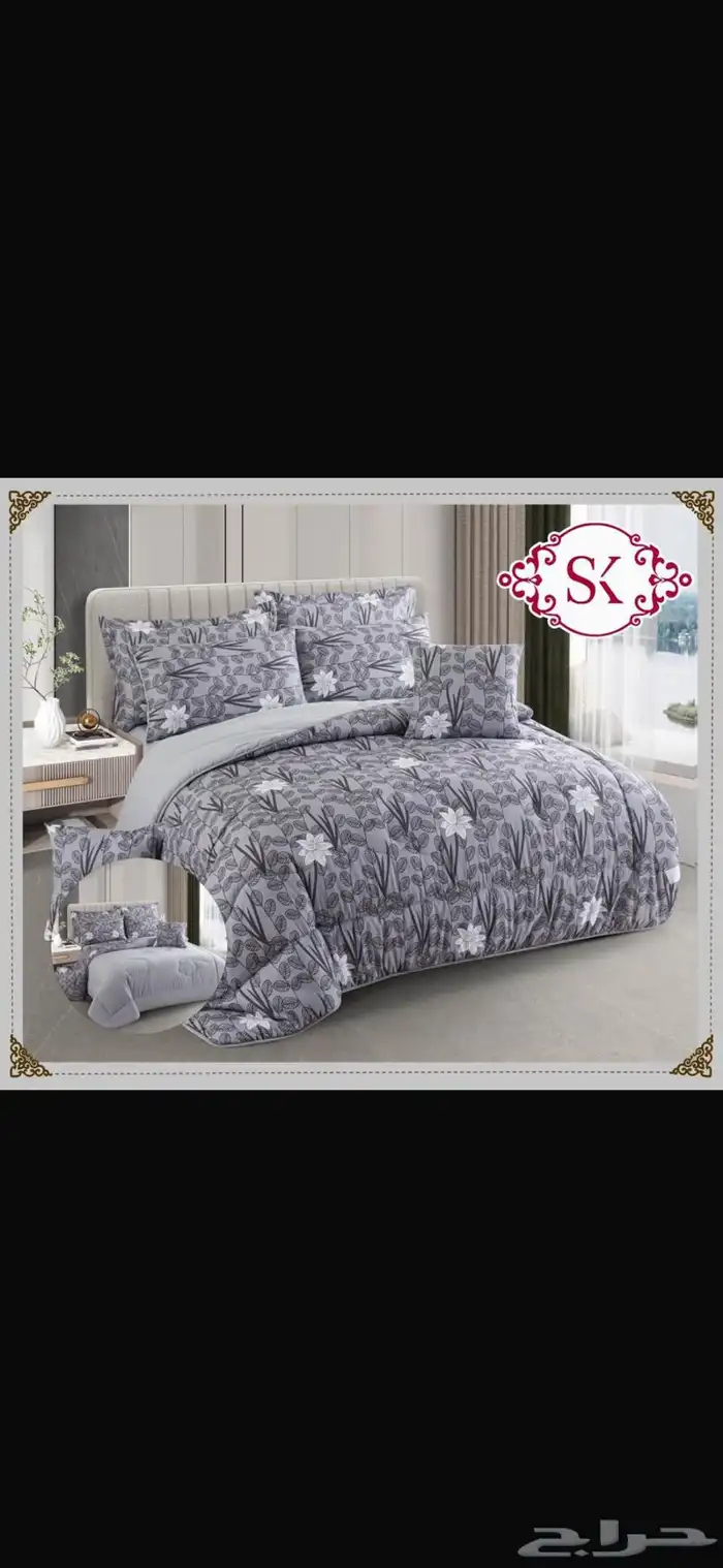 عرض مفارش نفرين100و135ريال  نفرونص75ريال 16