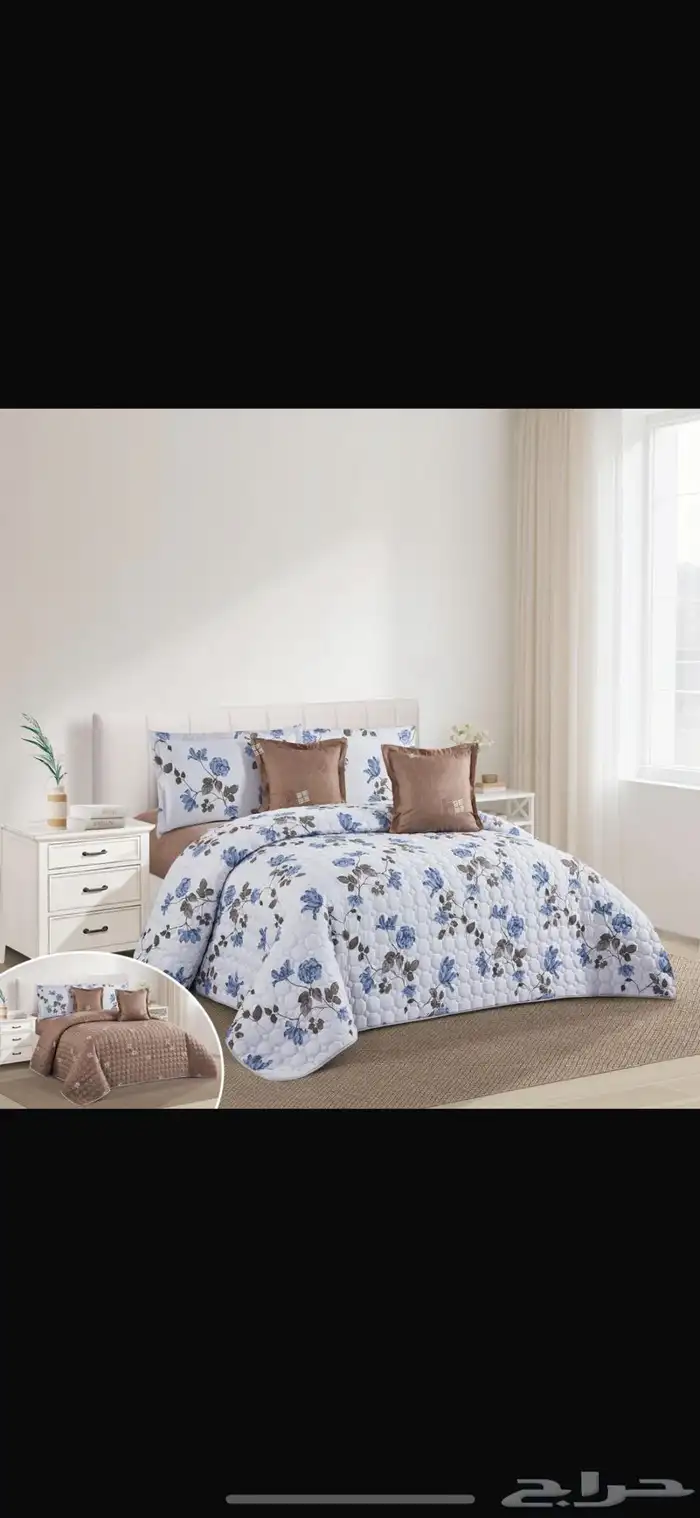 عرض مفارش نفرين100و135ريال  نفرونص75ريال 27